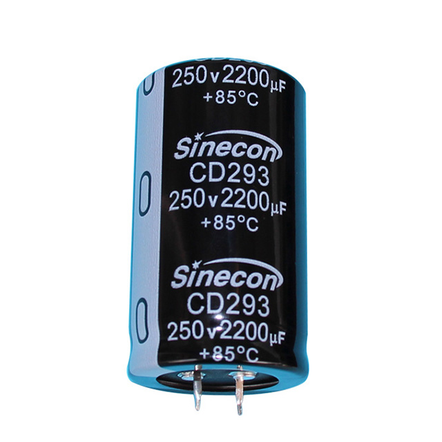 CD293 Стандартный алюминиевый электролитический конденсатор CD293